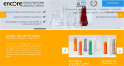 Desktop Screenshot of encorecustompreforms.com