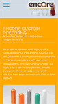 Mobile Screenshot of encorecustompreforms.com
